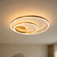 Lustre Chambre Anneaux - vue rapprochee