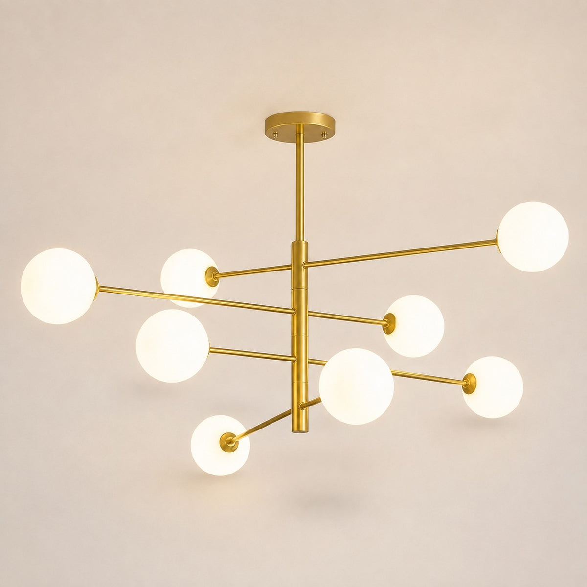 Lustre Salle de bain Boule Blanc - packshot
