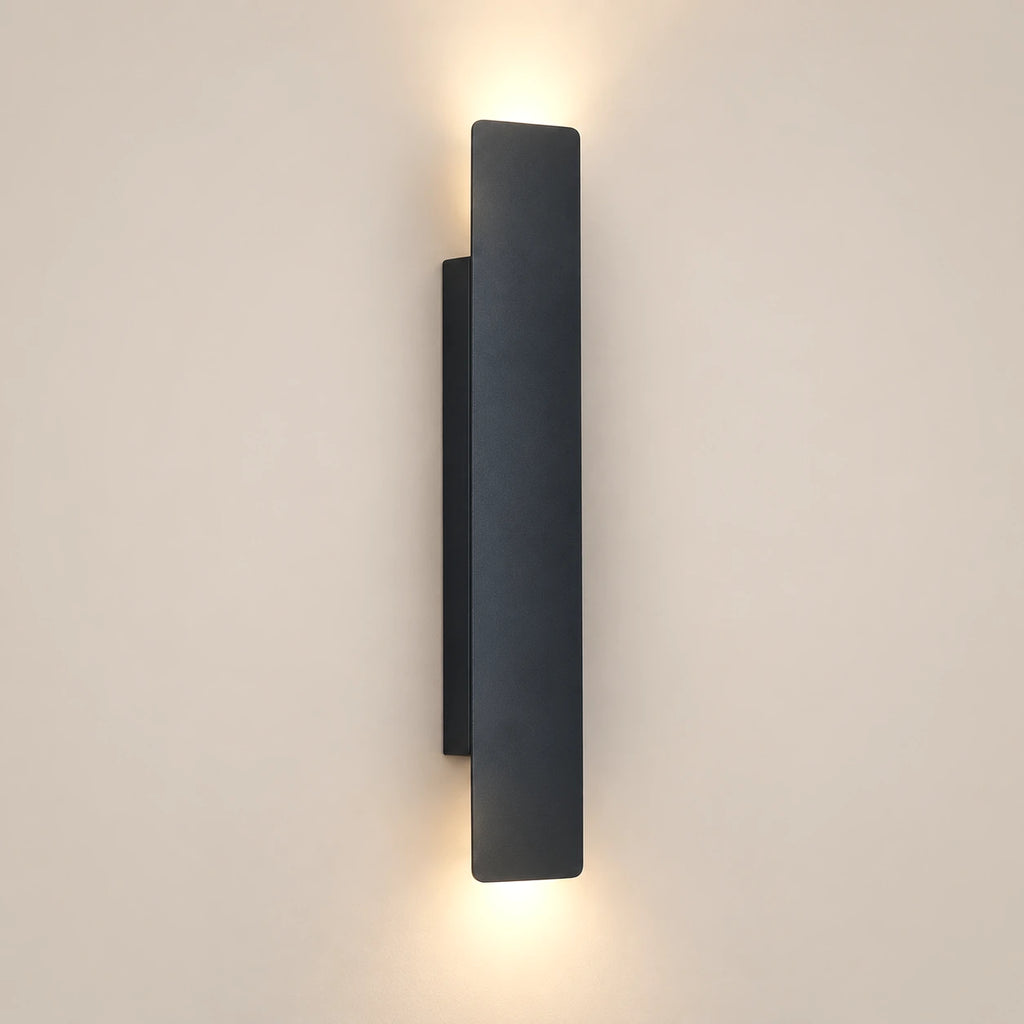 Lustre Extérieur Baton Noir - packshot