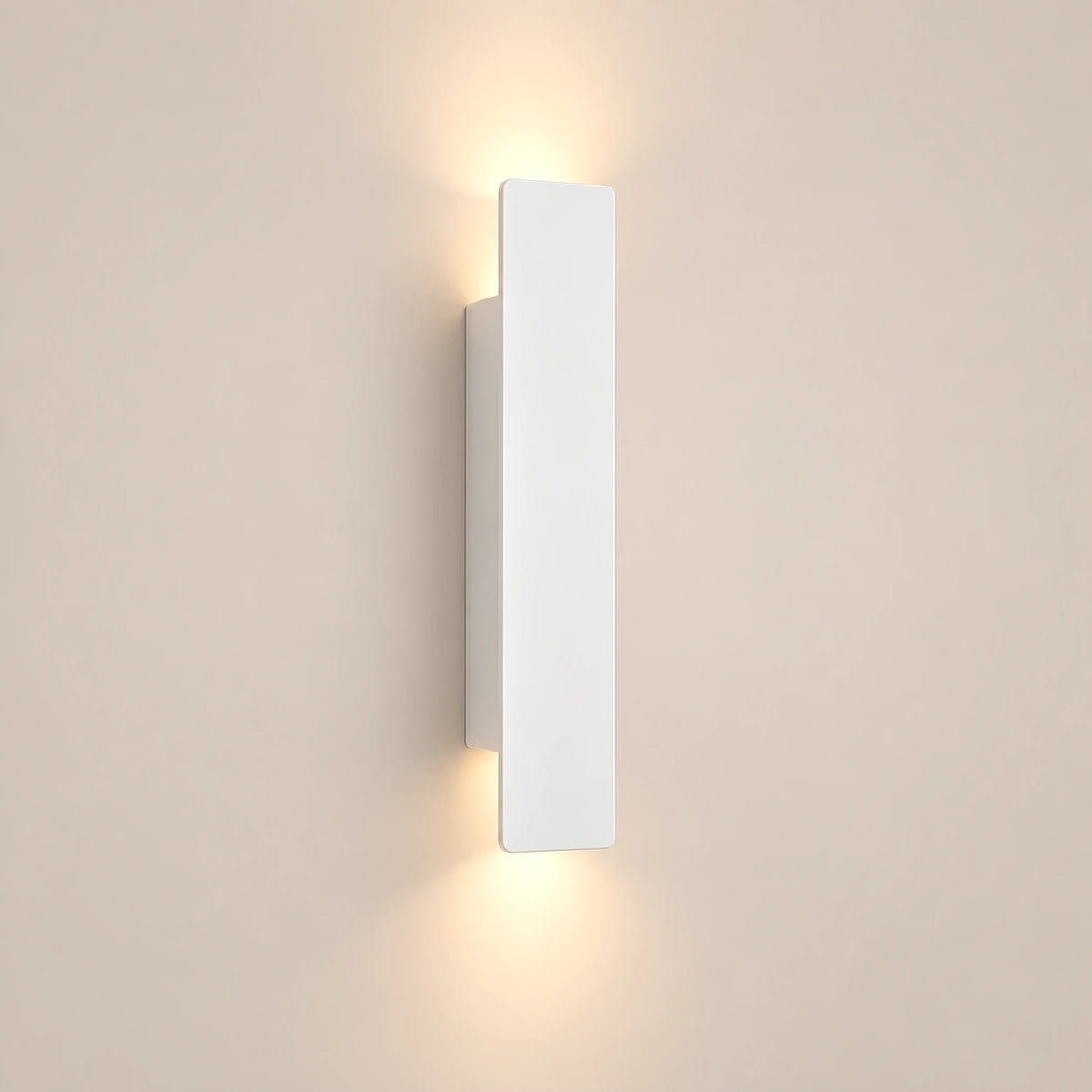 Lustre Extérieur Baton Blanc - packshot