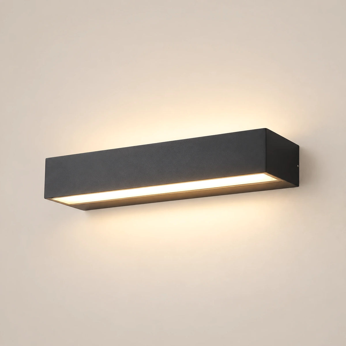 Lustre Extérieur Barre Noir - packshot