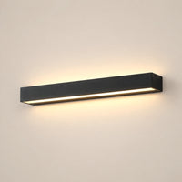 Lustre Extérieur Grande Barre Noir - packshot