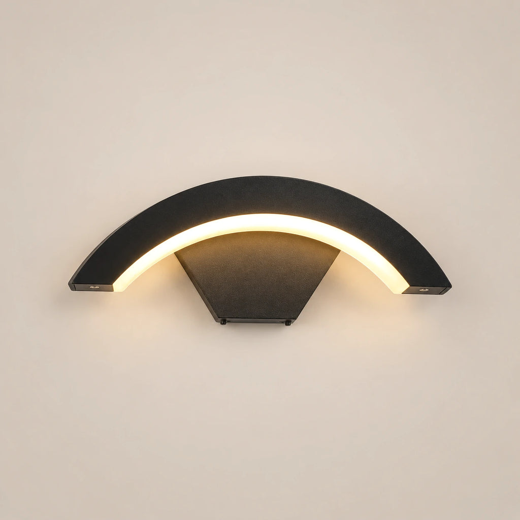 Lustre Extérieur Arc Noir - packshot