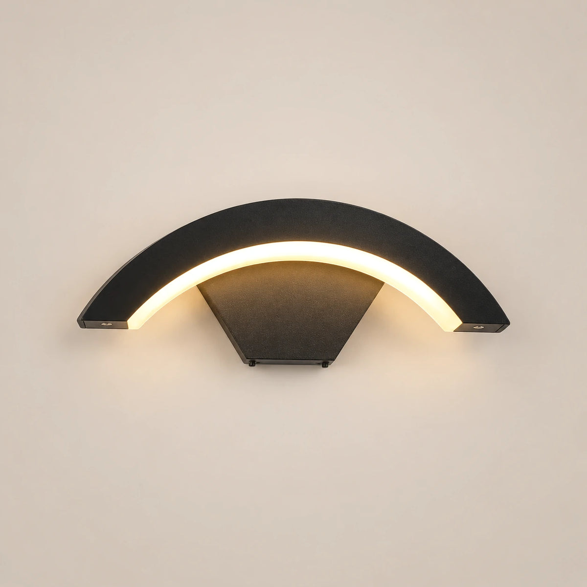 Lustre Extérieur Arc Noir - packshot