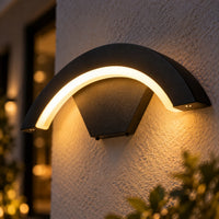 Lustre Extérieur Arc Noir - zoom