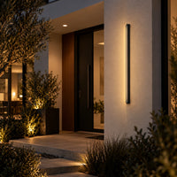Lustre Extérieur Noir - ambiance