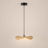 Lustre Bois Simple Feuille claire - packshot