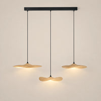 Lustre Bois 3 Feuilles claire - packshot