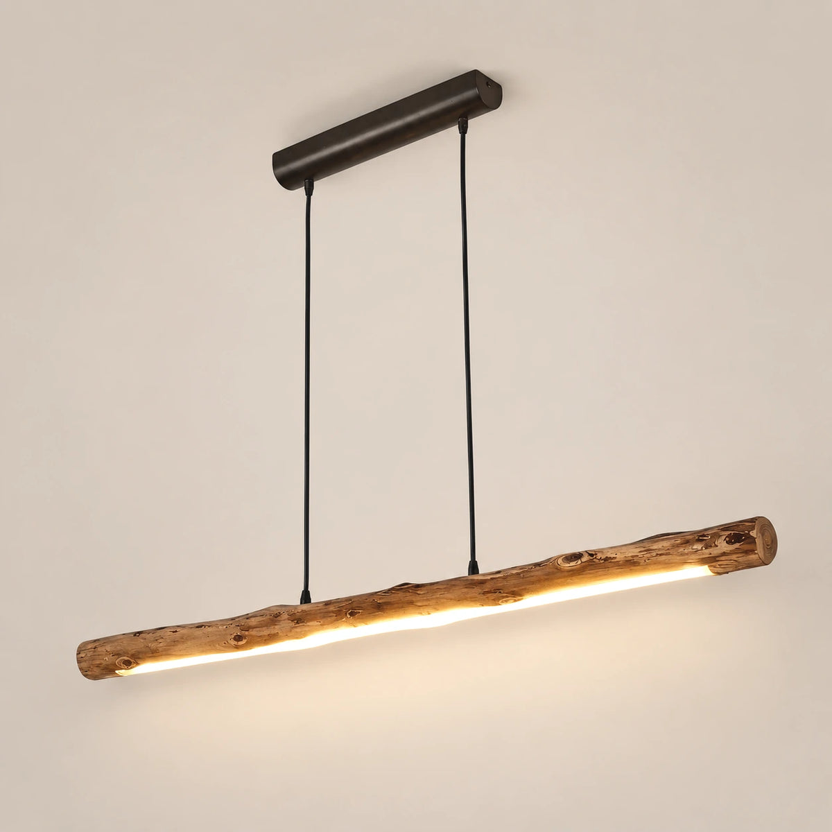 Lustre Bois Baton Naturel - packshot