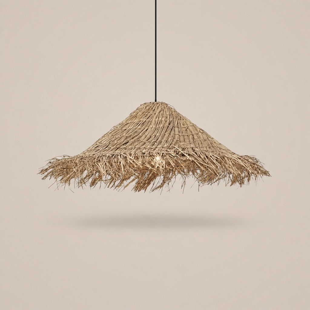 Lustre Chapeau Rotin - packshot
