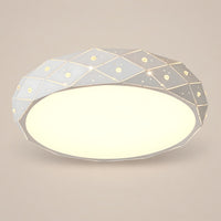 Lustre Chambre Rond Blanc - packshot