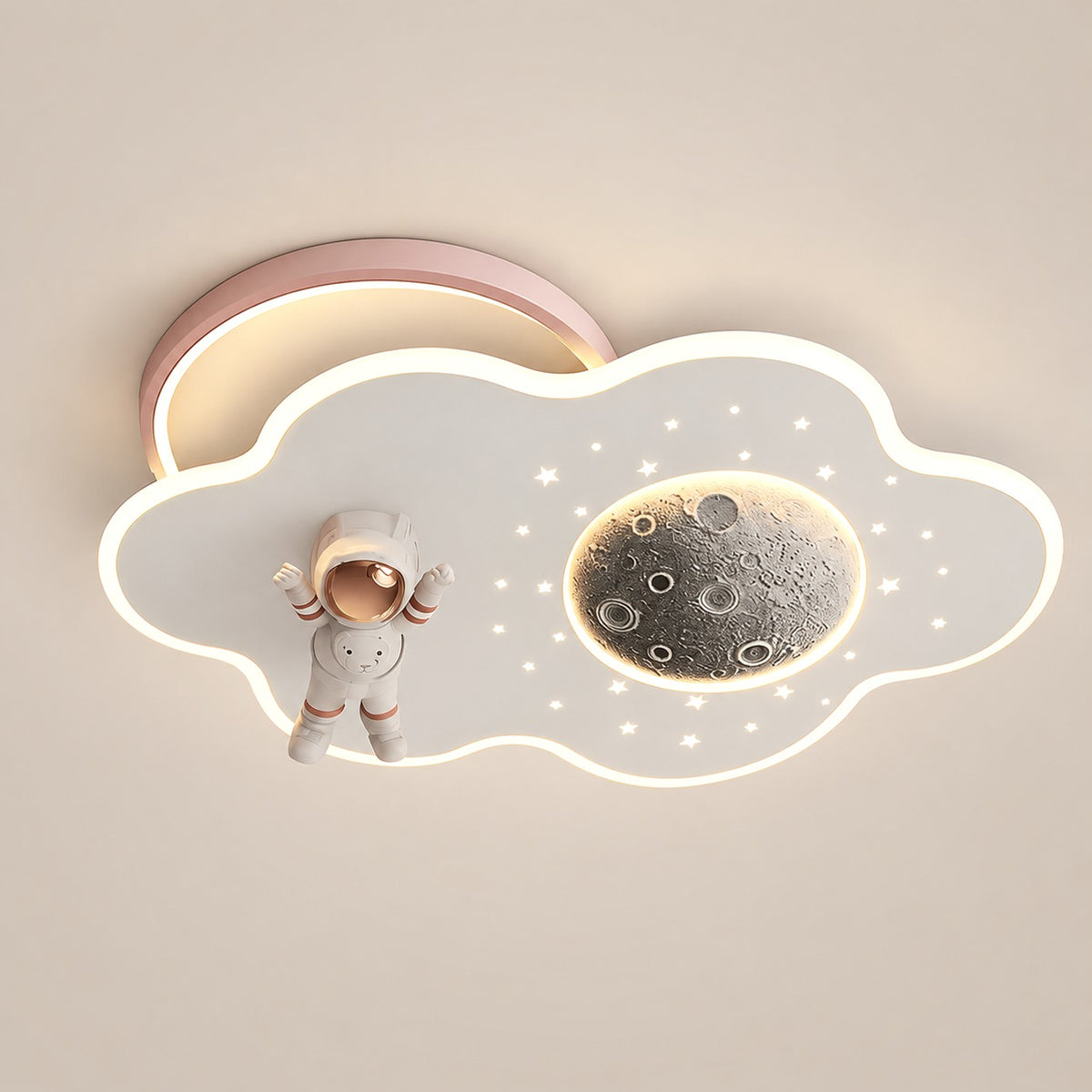 Lustre Enfant Nuage Rose - packshot