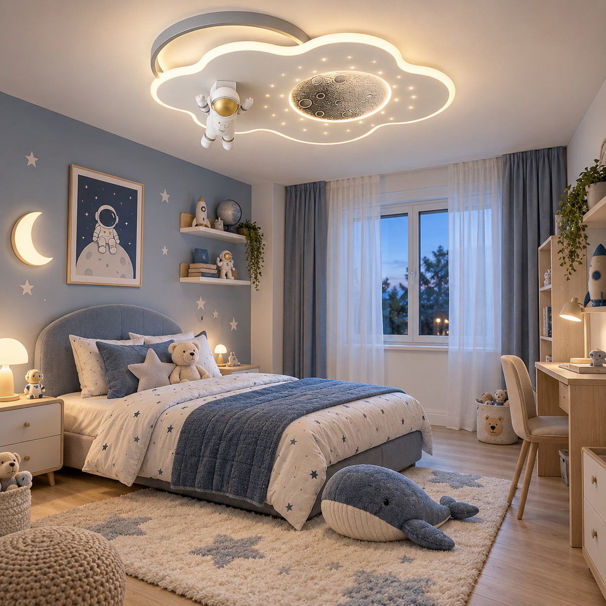 Lustre Enfant Nuage - ambiance