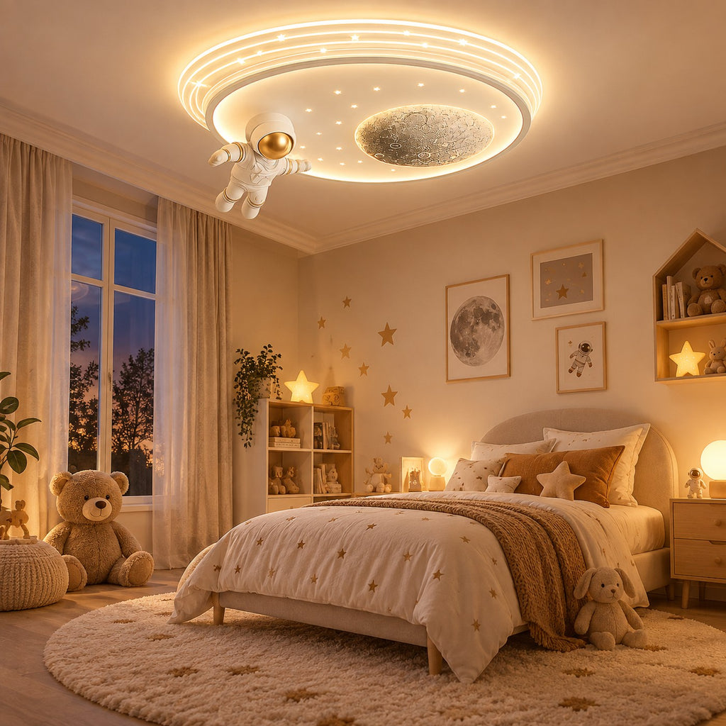 Lustre Enfant Lune - ambiance
