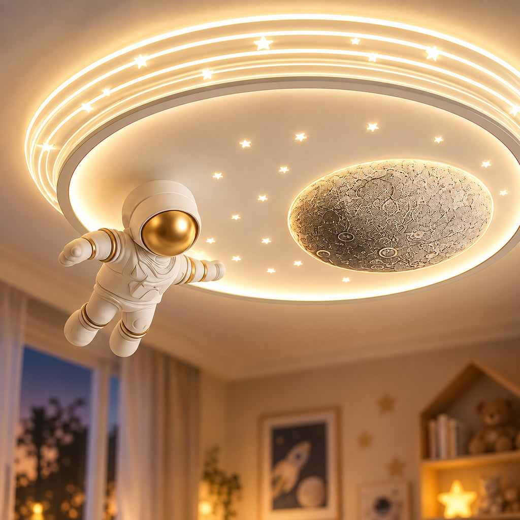 Lustre Enfant Lune - zoom