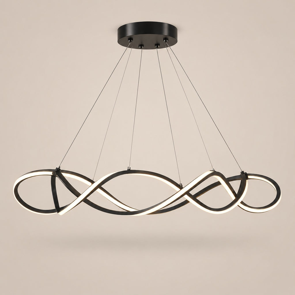 Lustre Moderne Ruban Noir - packshot