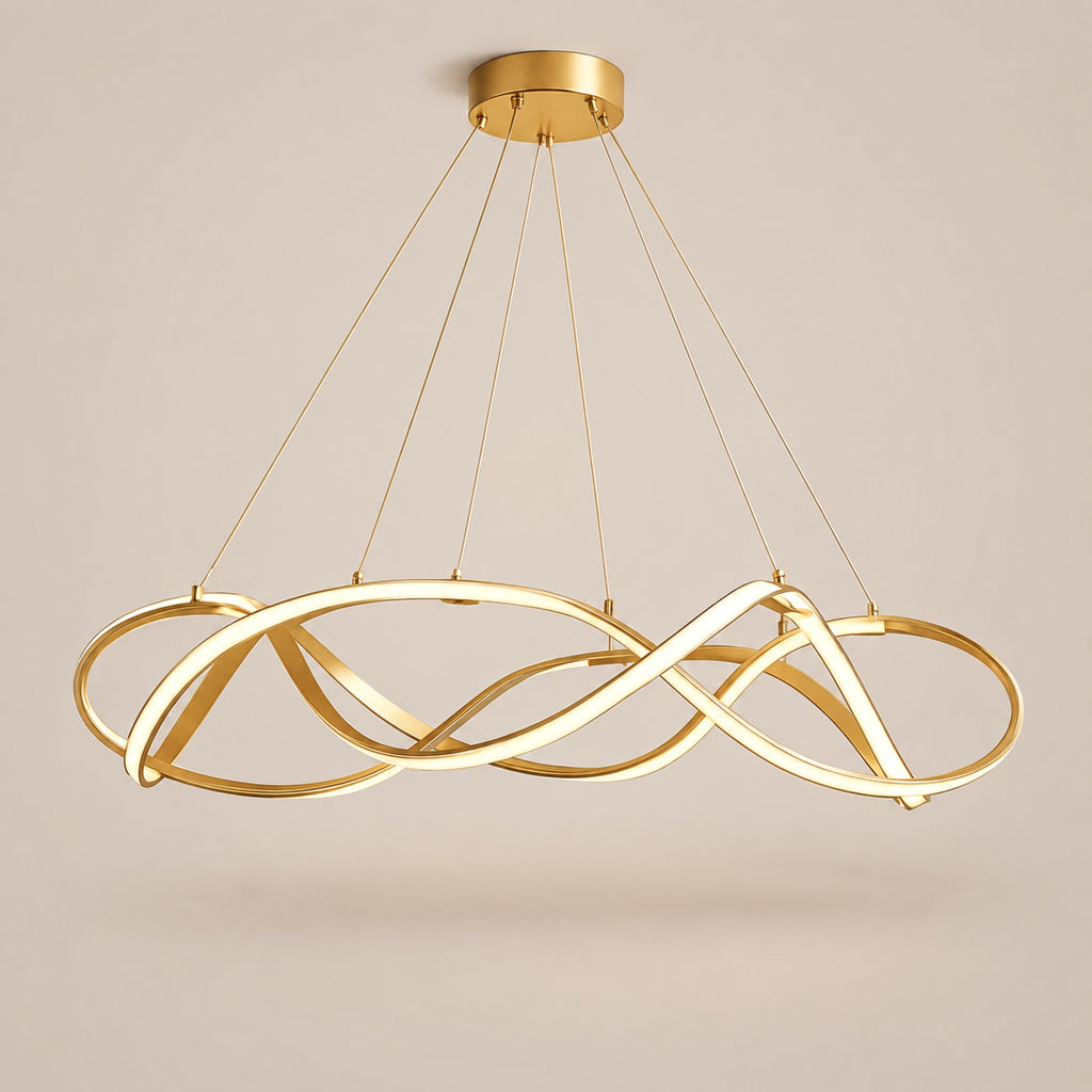 Lustre Moderne Ruban Dorée - packshot