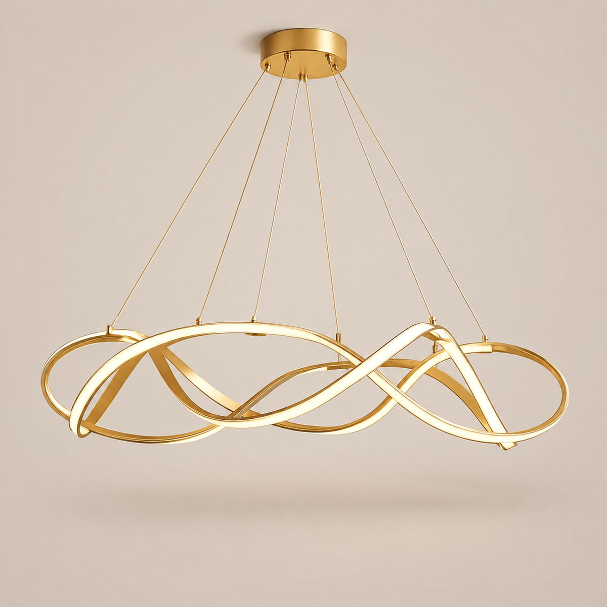 Lustre Moderne Ruban Dorée - packshot