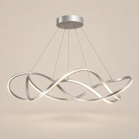 Lustre Moderne Ruban Argent - packshot