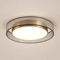 Lustre Chambre Rond Doré - packshot