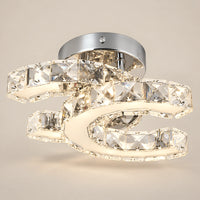 Lustre Chambre Boucle Cristal - packshot