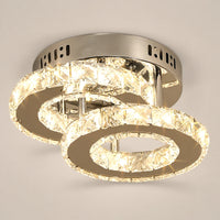 Lustre Chambre Double Cristal - packshot