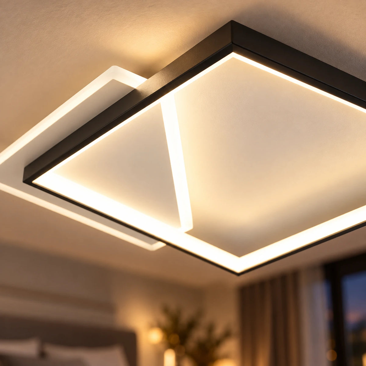 Lustre Chambre Cadre - zoom