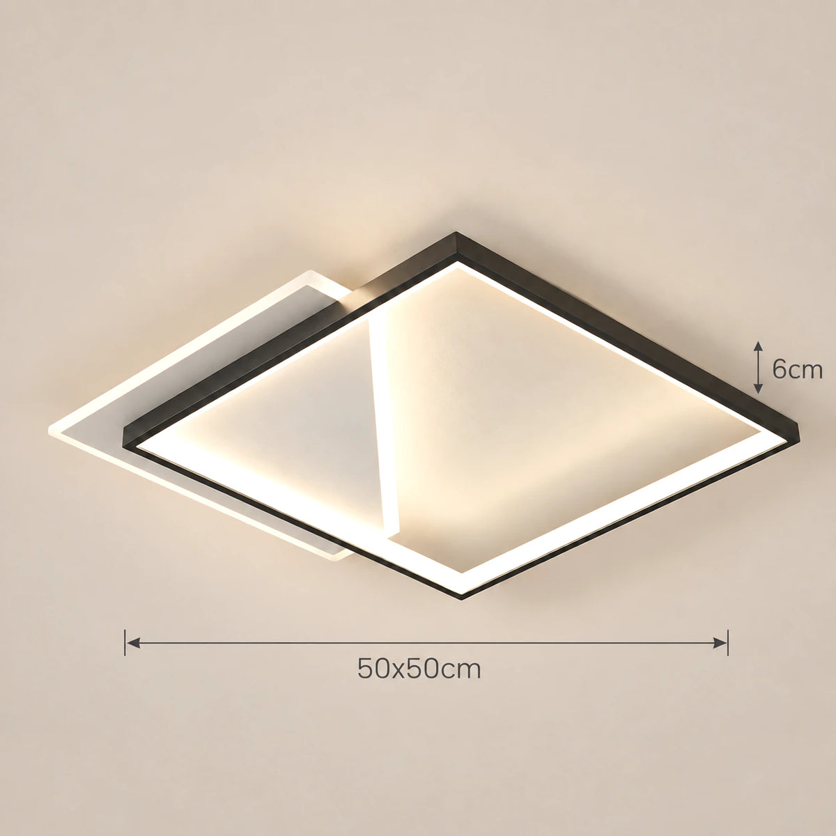 Lustre Chambre Cadre - dimensions