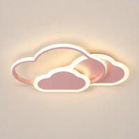 Lustre Enfant Double Nuage Rose - packshot
