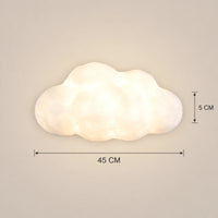 Lustre Enfant Grand Nuage Blanc - dimensions
