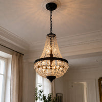 Lustre Salon Chandelier Crystal - vue rapprochee