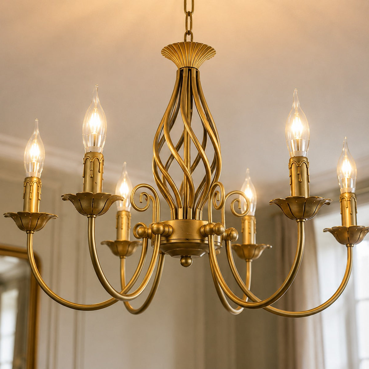 chandelier - vue rapprochee