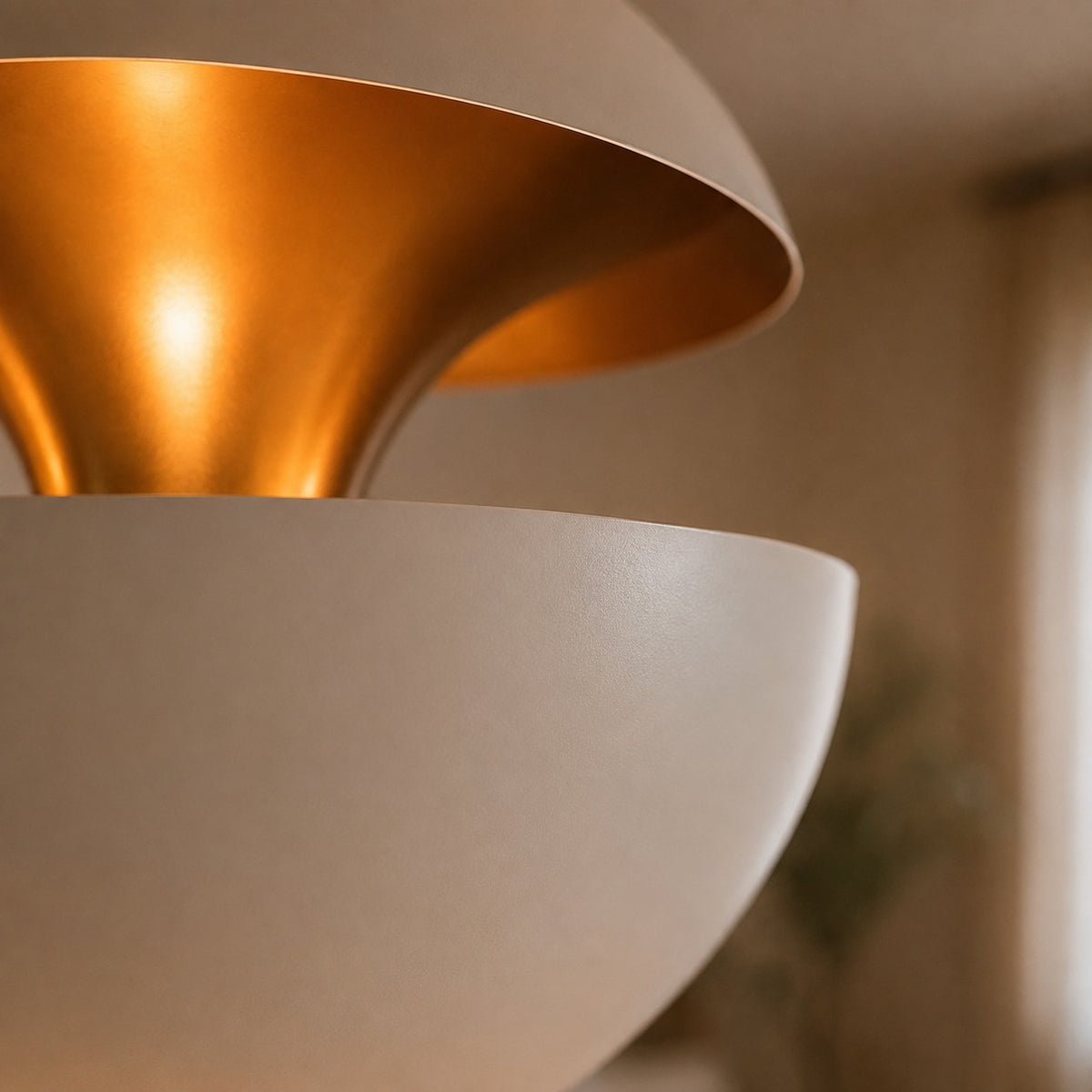 Lustre Chambre Sphere Blanc - detail