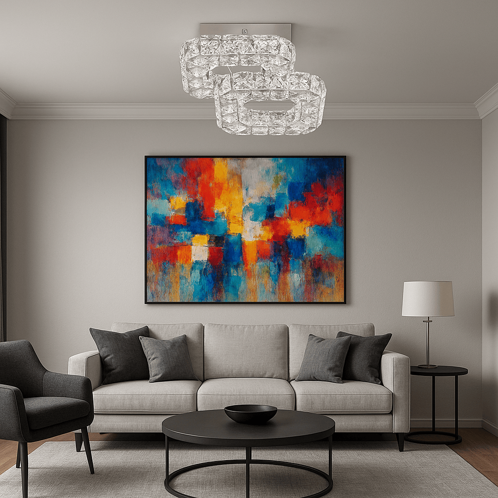 Lustre Chambre Argenté Argent