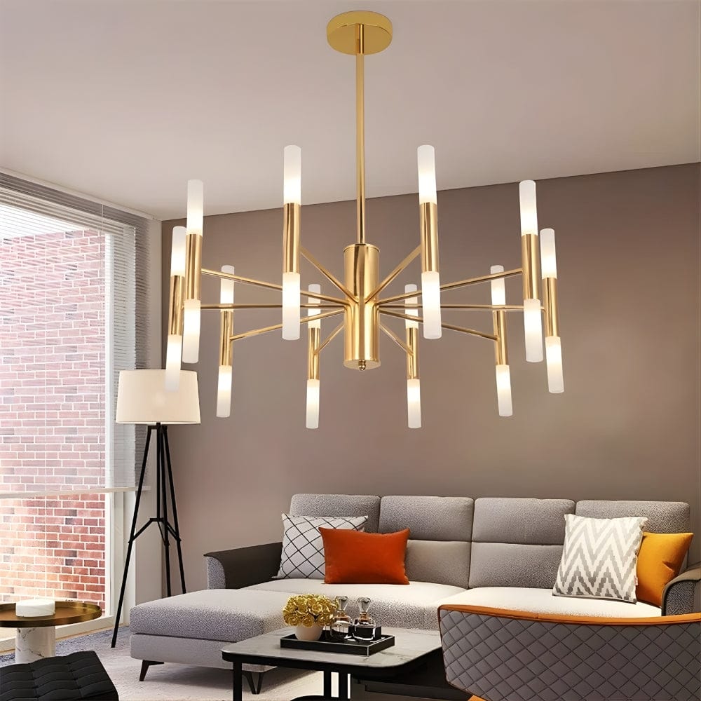 Lustre Chambre Branche Doree Dorée