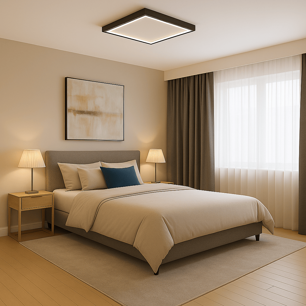 Lustre Chambre Cadre Noir