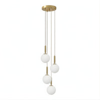 Lustre Chambre Suspendu Doree Dorée