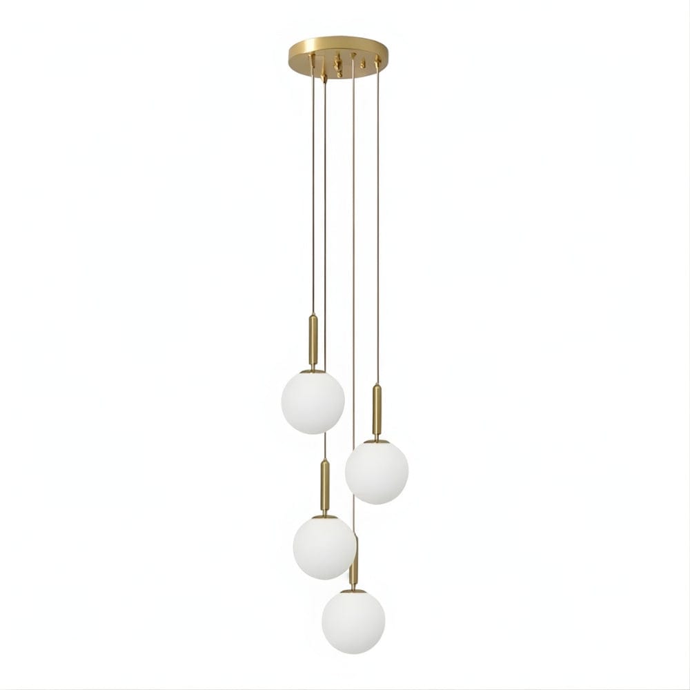 Lustre Chambre Suspendu Doree Dorée
