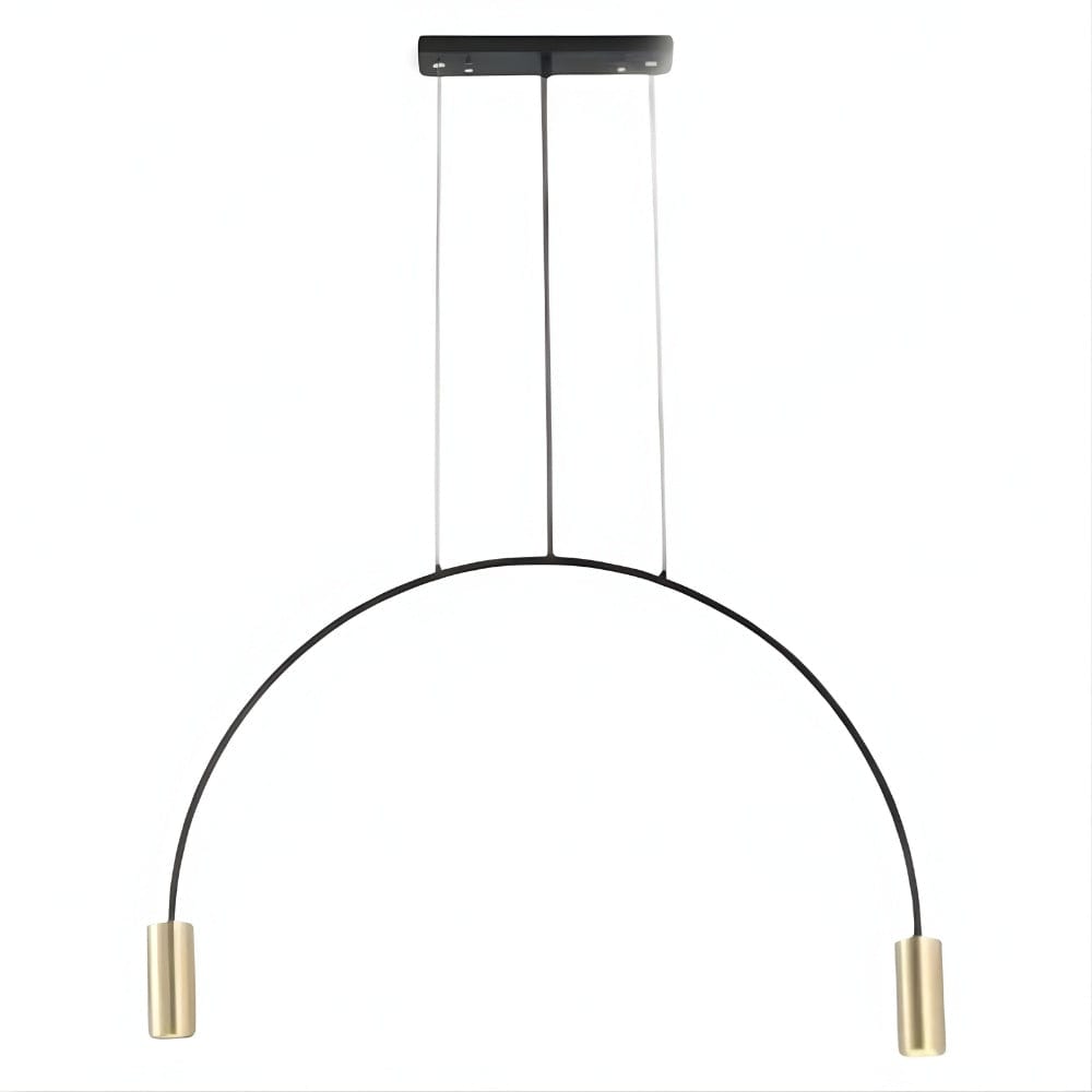 Lustre Cuisine 2 Arc Doree Dorée