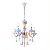 Lustre Enfant Chandelier Violet