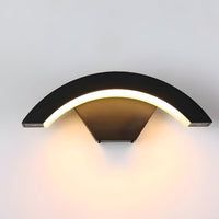 Lustre Exterieur Arc Noir Noir