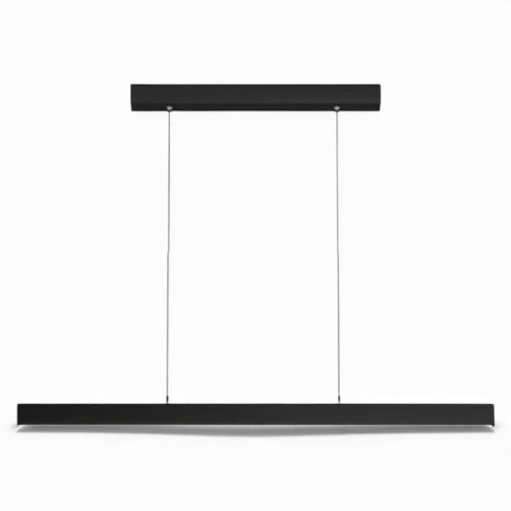 Lustre Moderne Barre Noir Noir