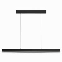 Lustre Moderne Barre Noir Noir