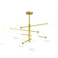 Lustre Salle de bain Boule Blanc Blanc