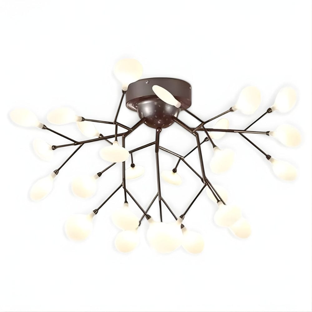 Lustre Salon Branche Noir Noir