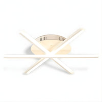 Lustre Salon Etoile Blanc Blanc