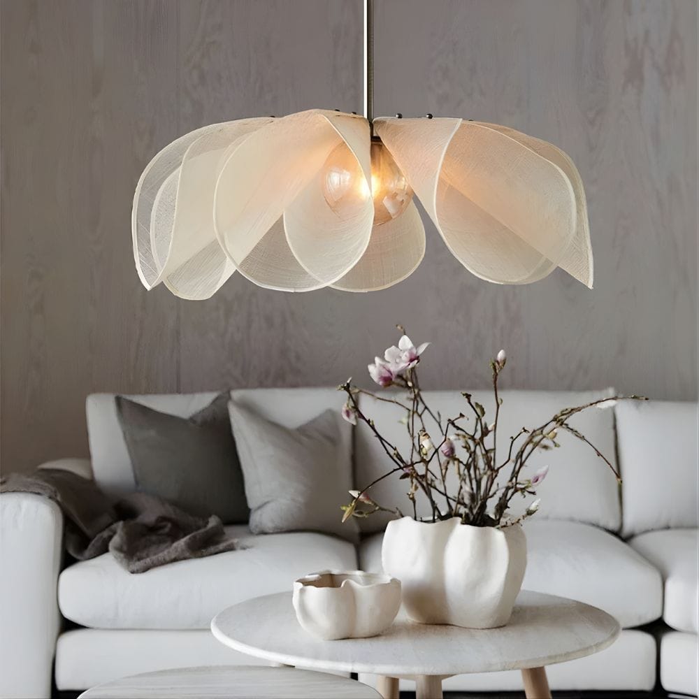 Lustre Salon Fleur Beige