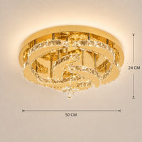 Lustre Salle de bain Couronne - dimensions 50x24 cm